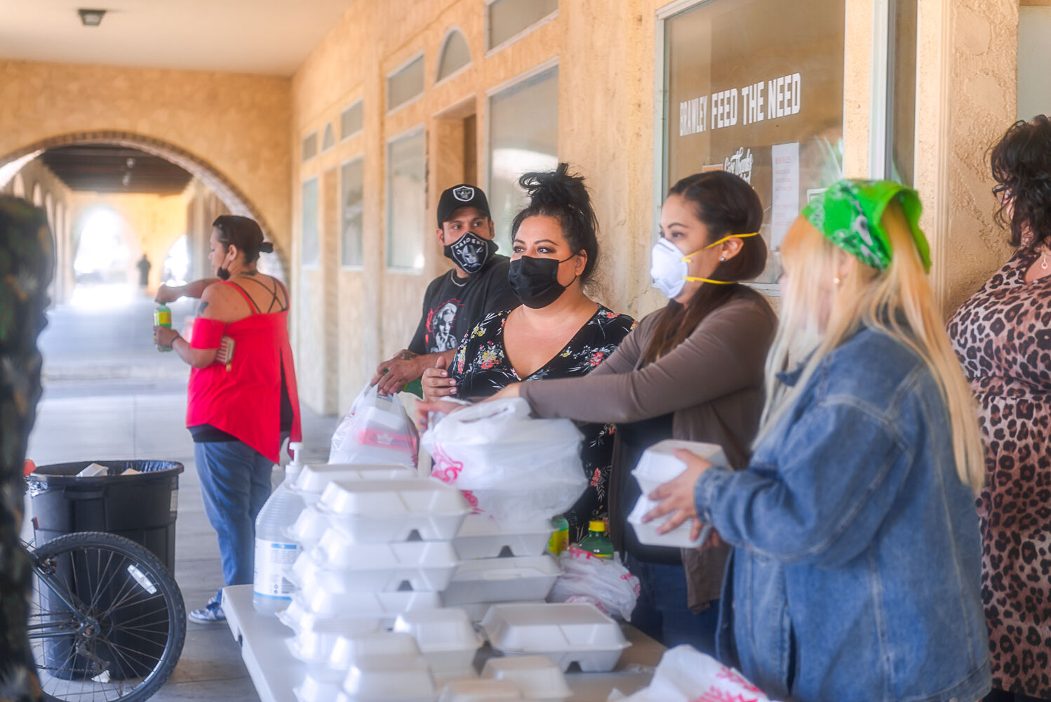 Brawley Feed the Need charity fed and clothed the homeless on Thanksgiving